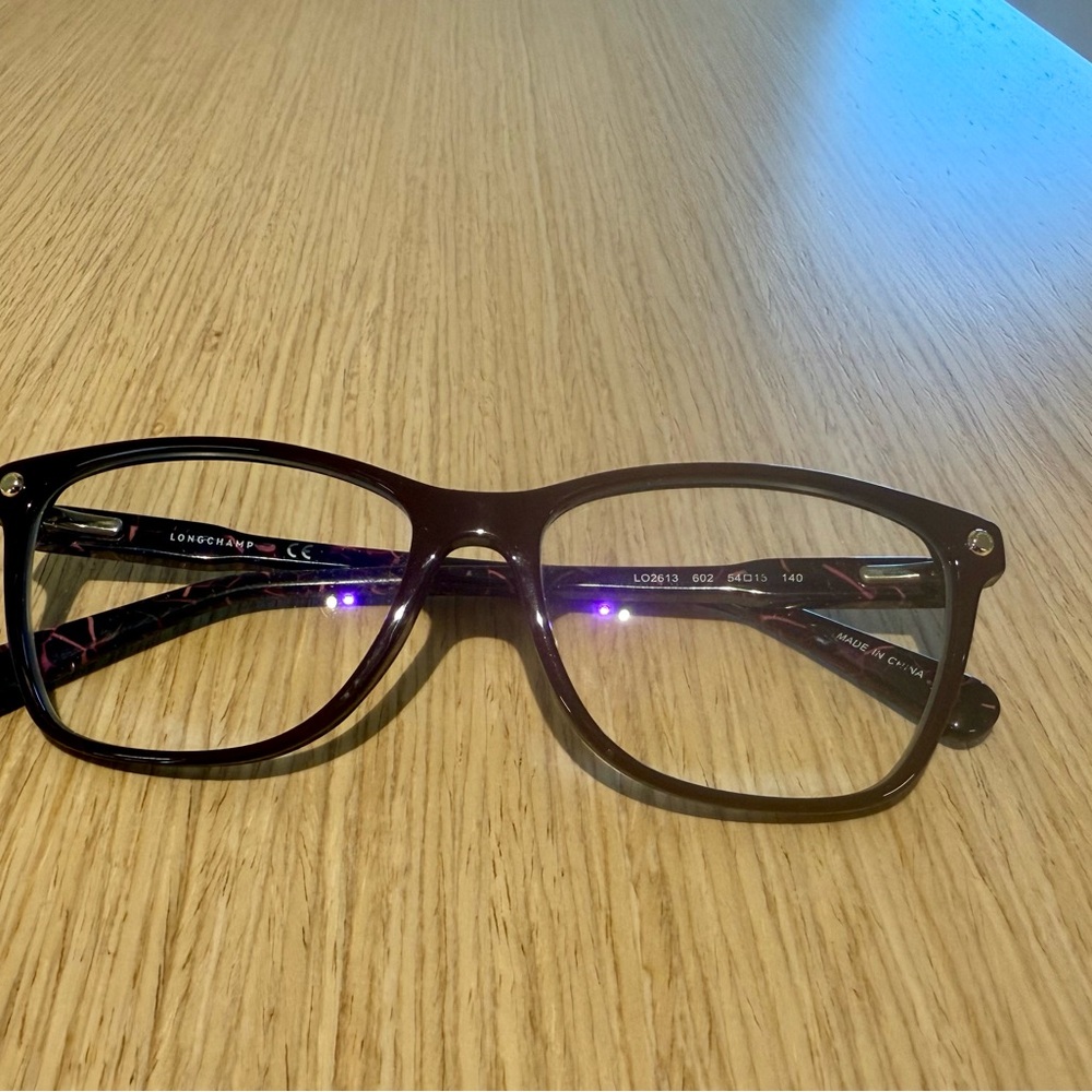 Longchamp Dark Brown Eyeglasses